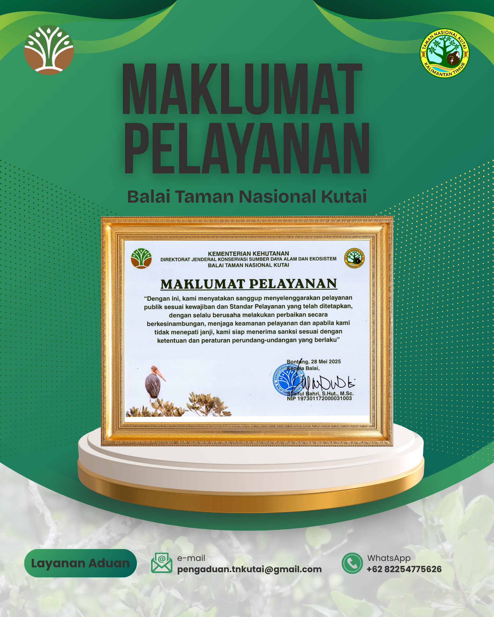 Ilustrasi Maklumat Pelayanan